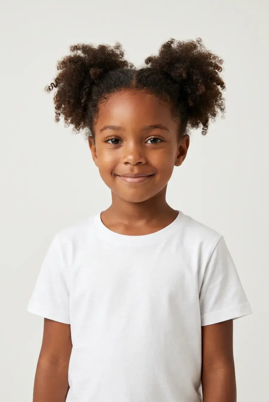 Uwear demo avatar Little Girl - Black with avatar ID 21665