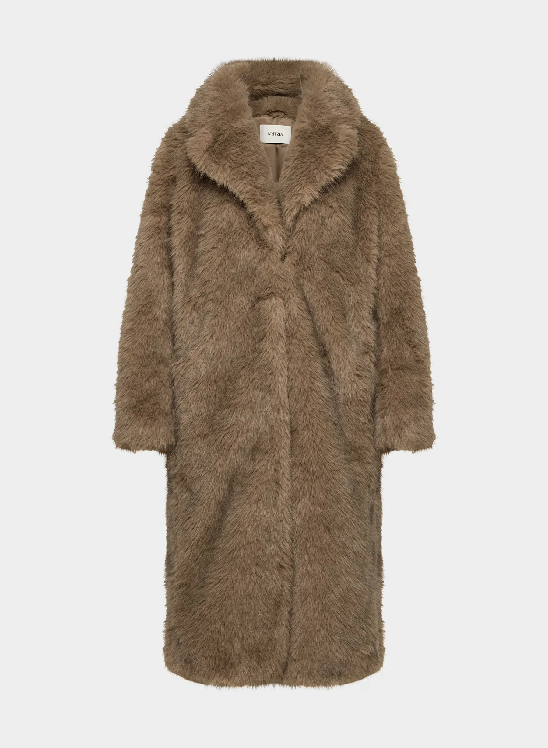 Brown fur coat reference image